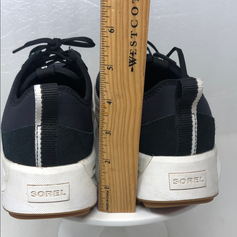 Sorel Ona 503 Sneakers Everyday Waterproof Low Top Black and Chalk Size 9 - Picture 12 of 13